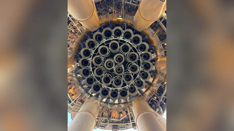 33 Hungry Raptors Powering the Future of Space Travel Space Photo of the Day